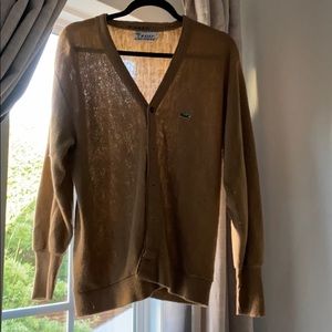 Vintage Lacoste Men’s cardigan